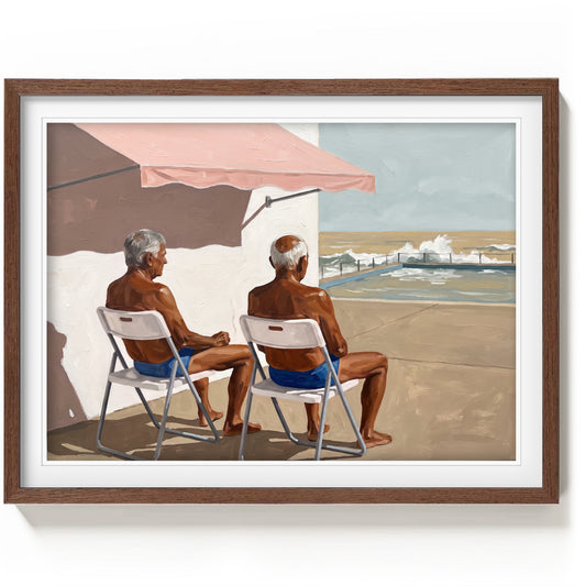 Two Tanned Men