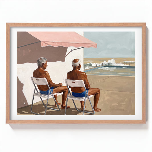 Two Tanned Men