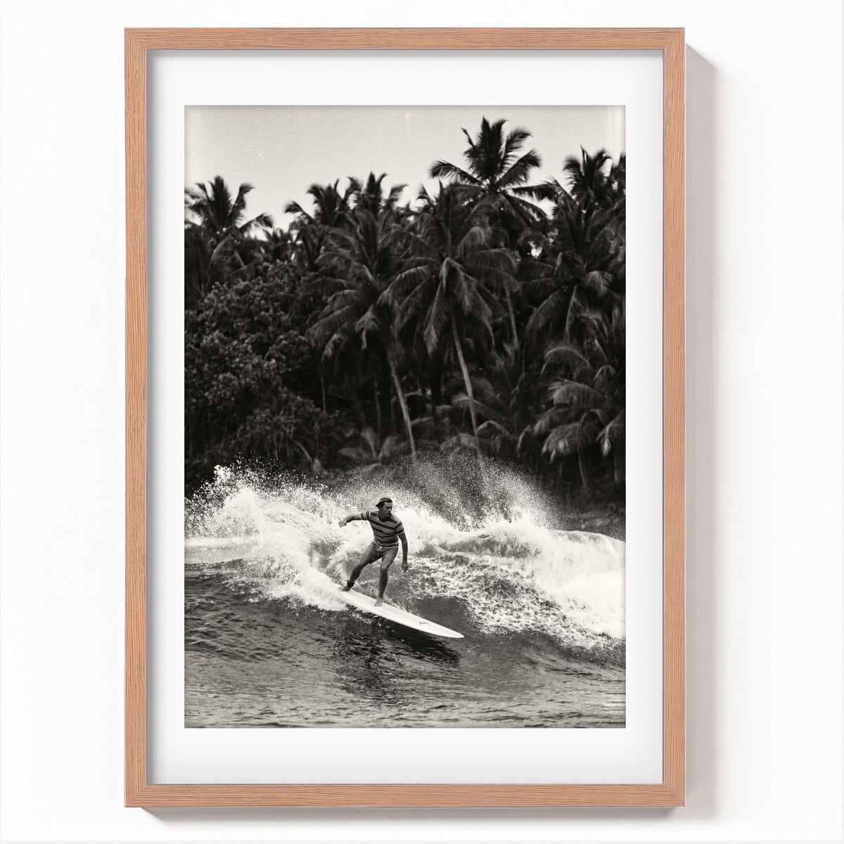 Island Surfer B&W
