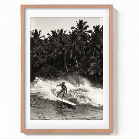 Island Surfer B&W