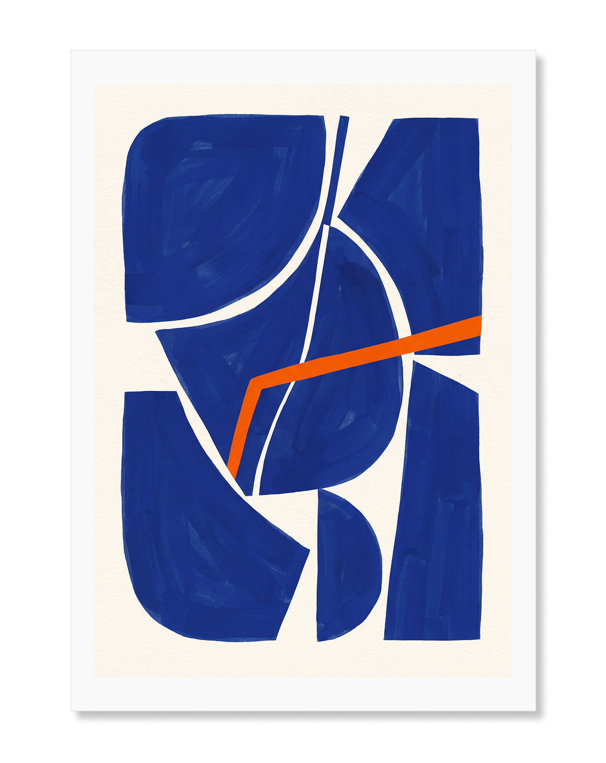 Abstract Blue