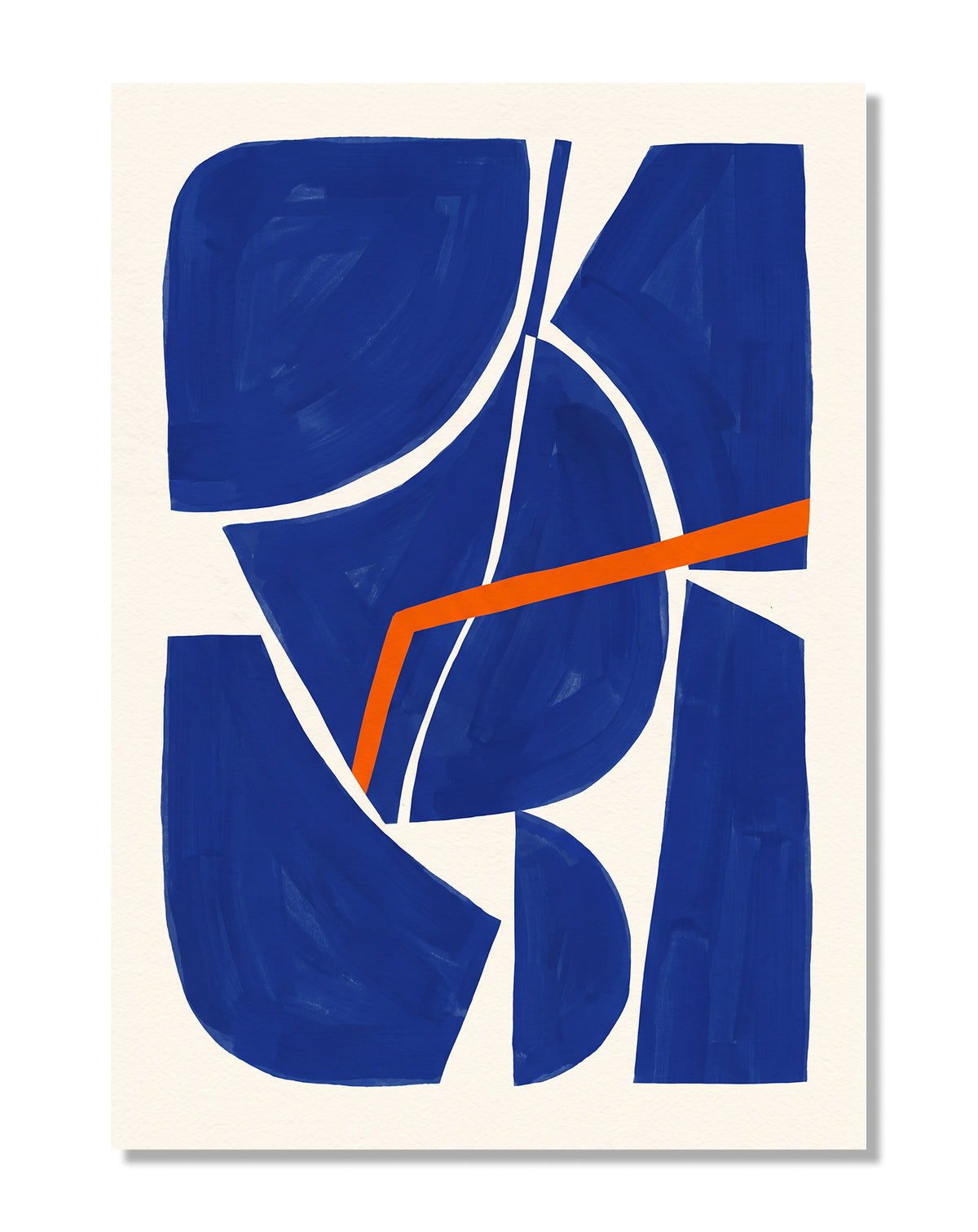Abstract Blue