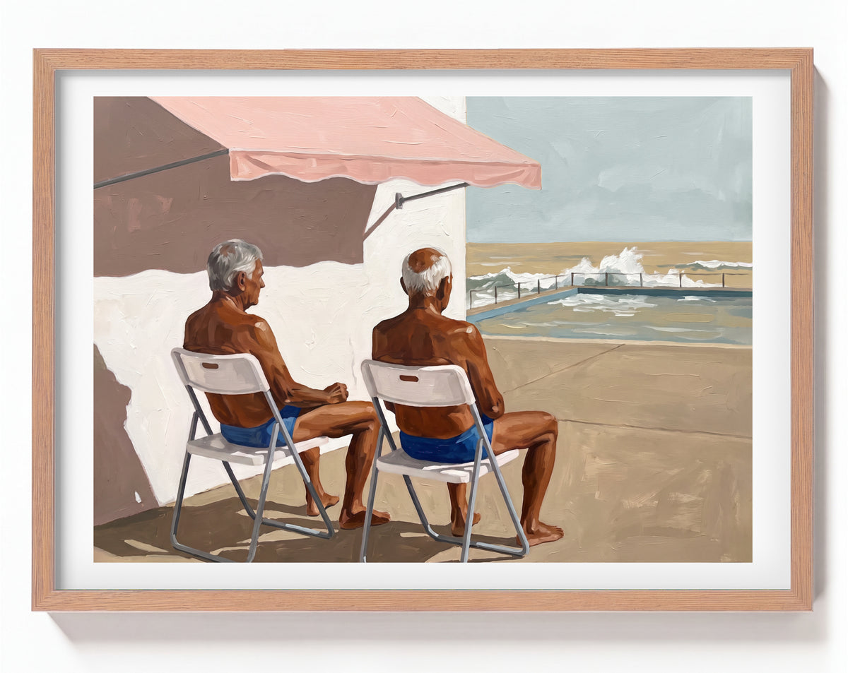 Two Tanned Men