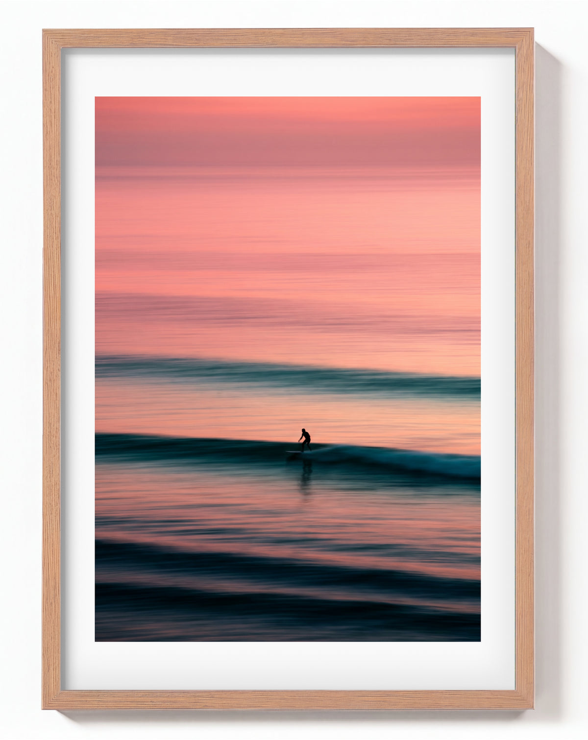 Surfer At Sunset
