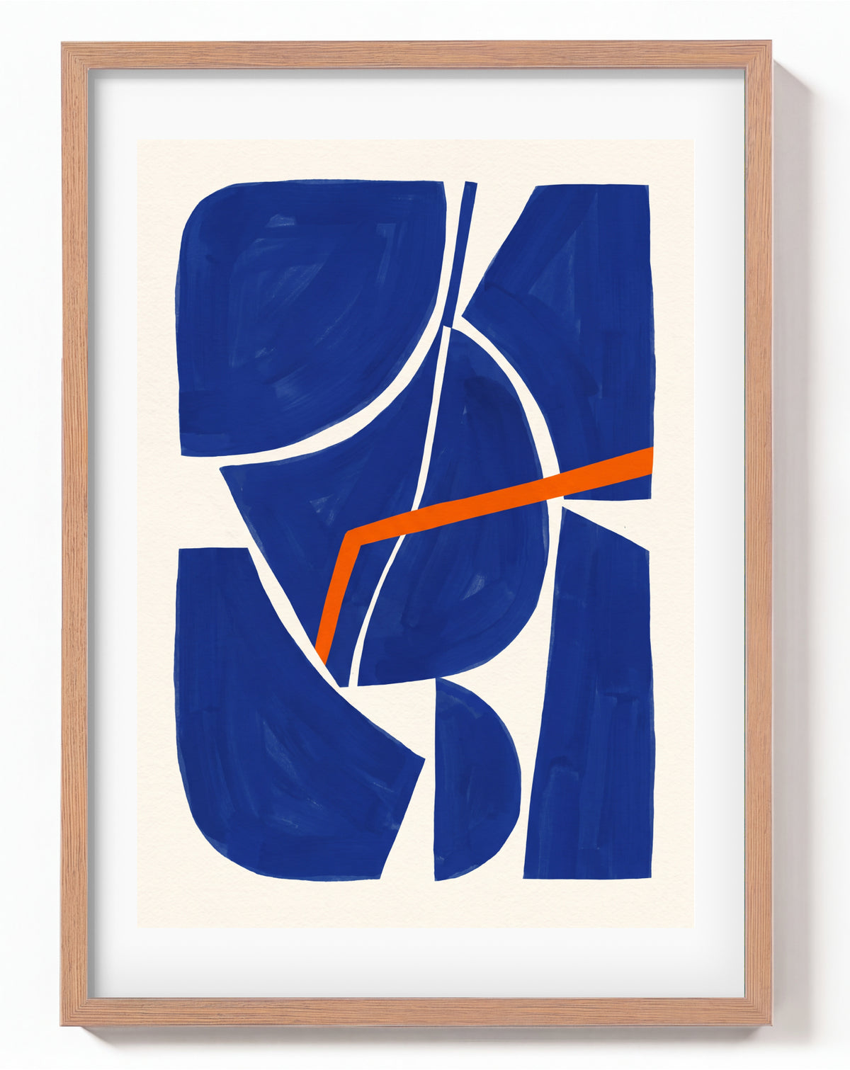 Abstract Blue