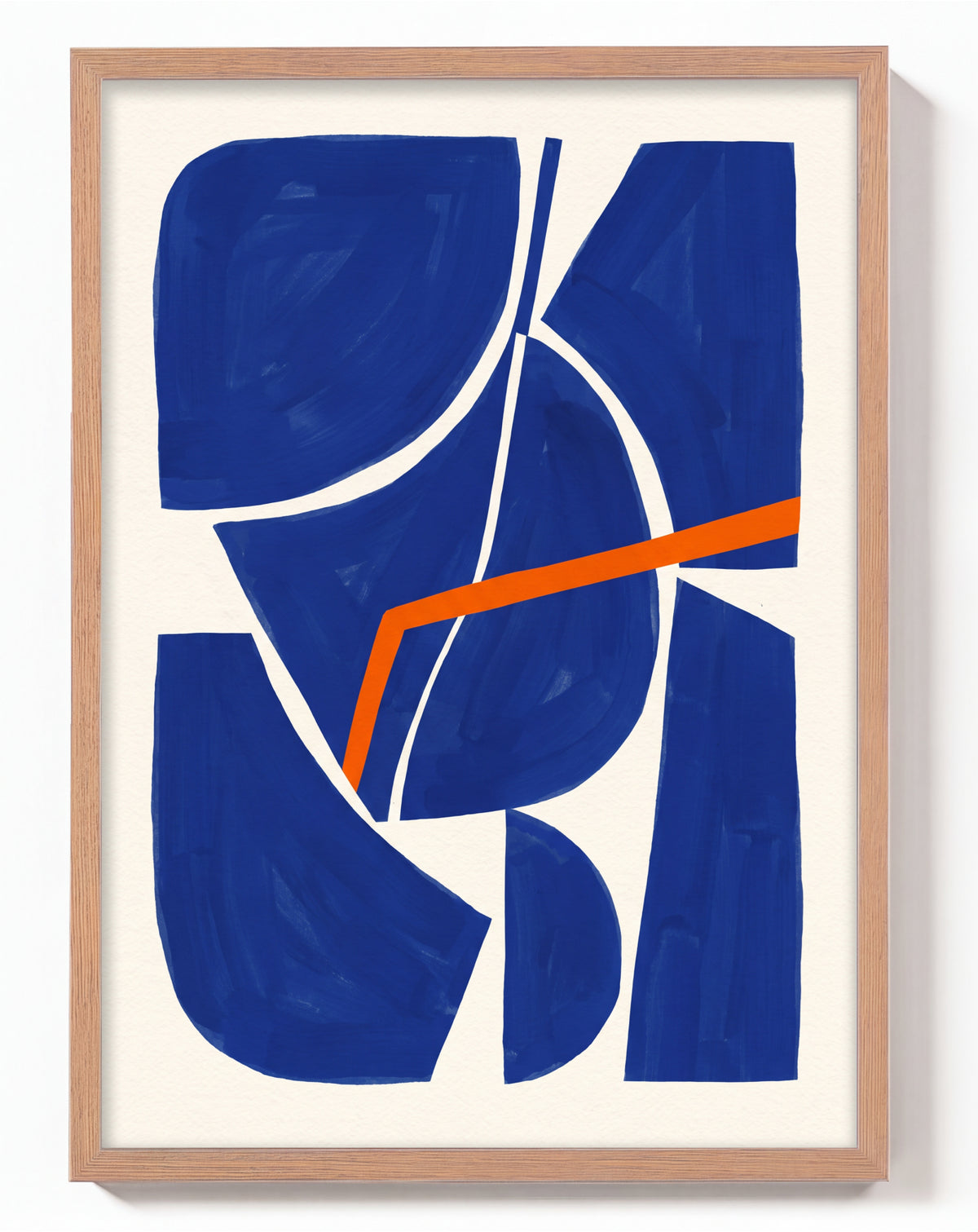 Abstract Blue