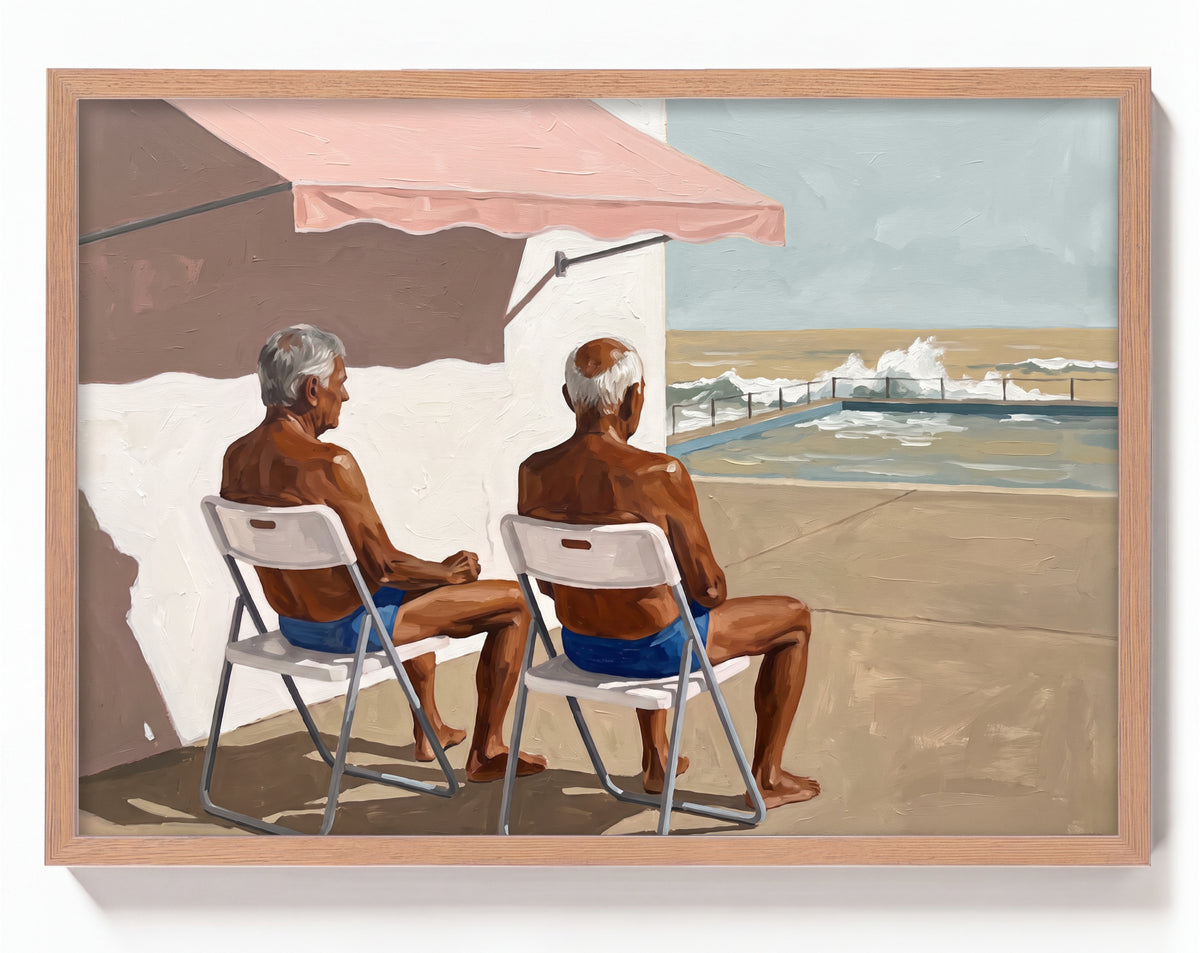Two Tanned Men