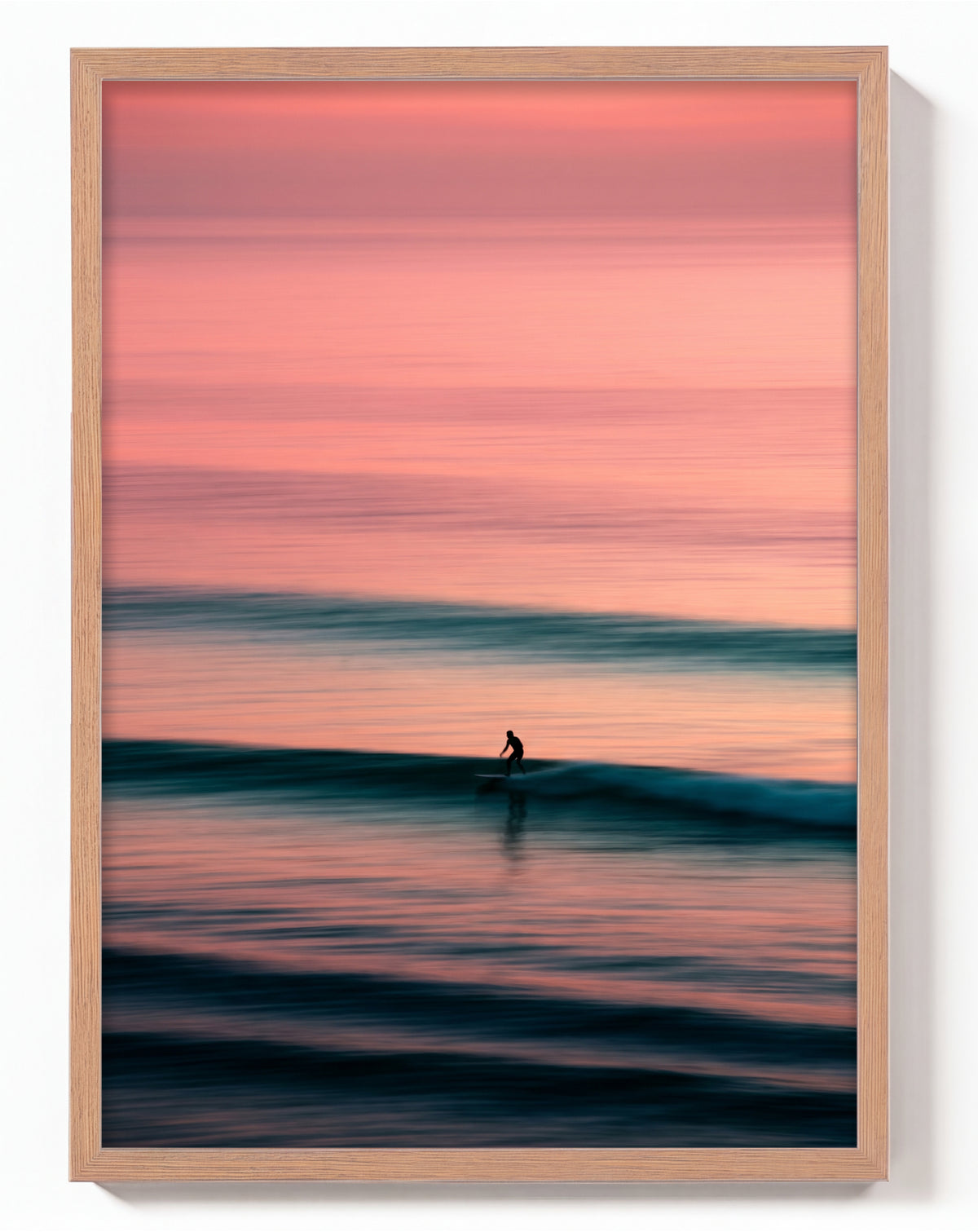 Surfer At Sunset