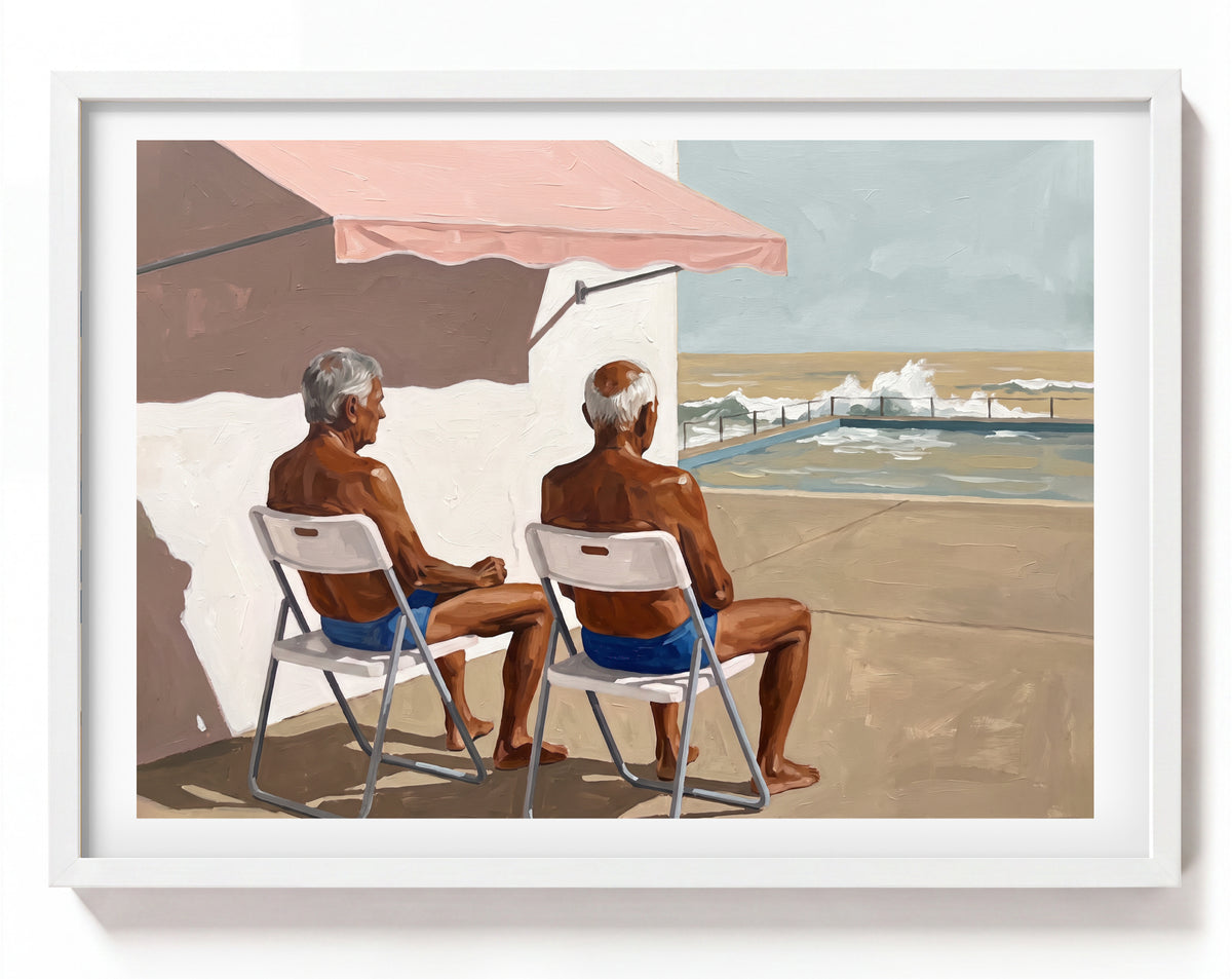 Two Tanned Men