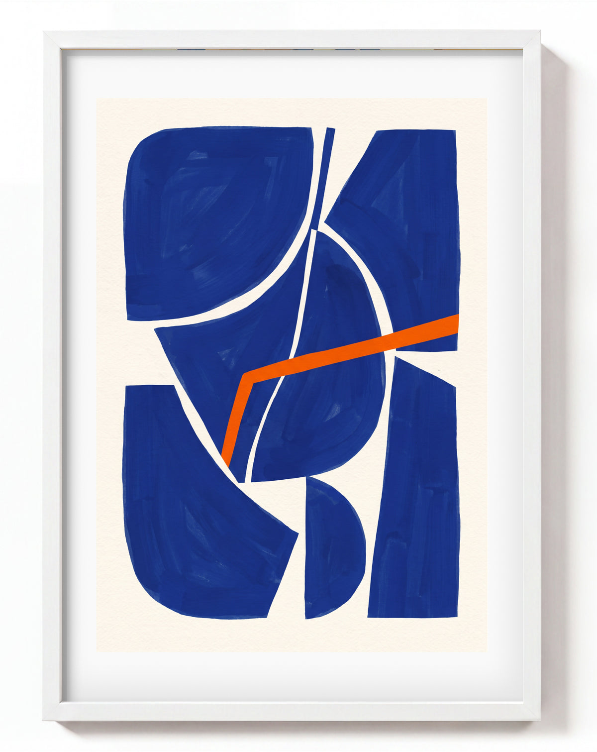 Abstract Blue