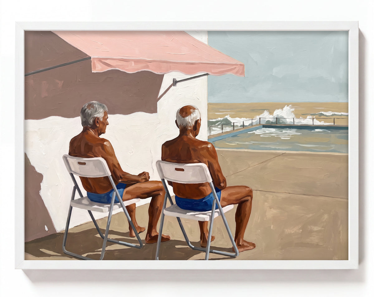 Two Tanned Men