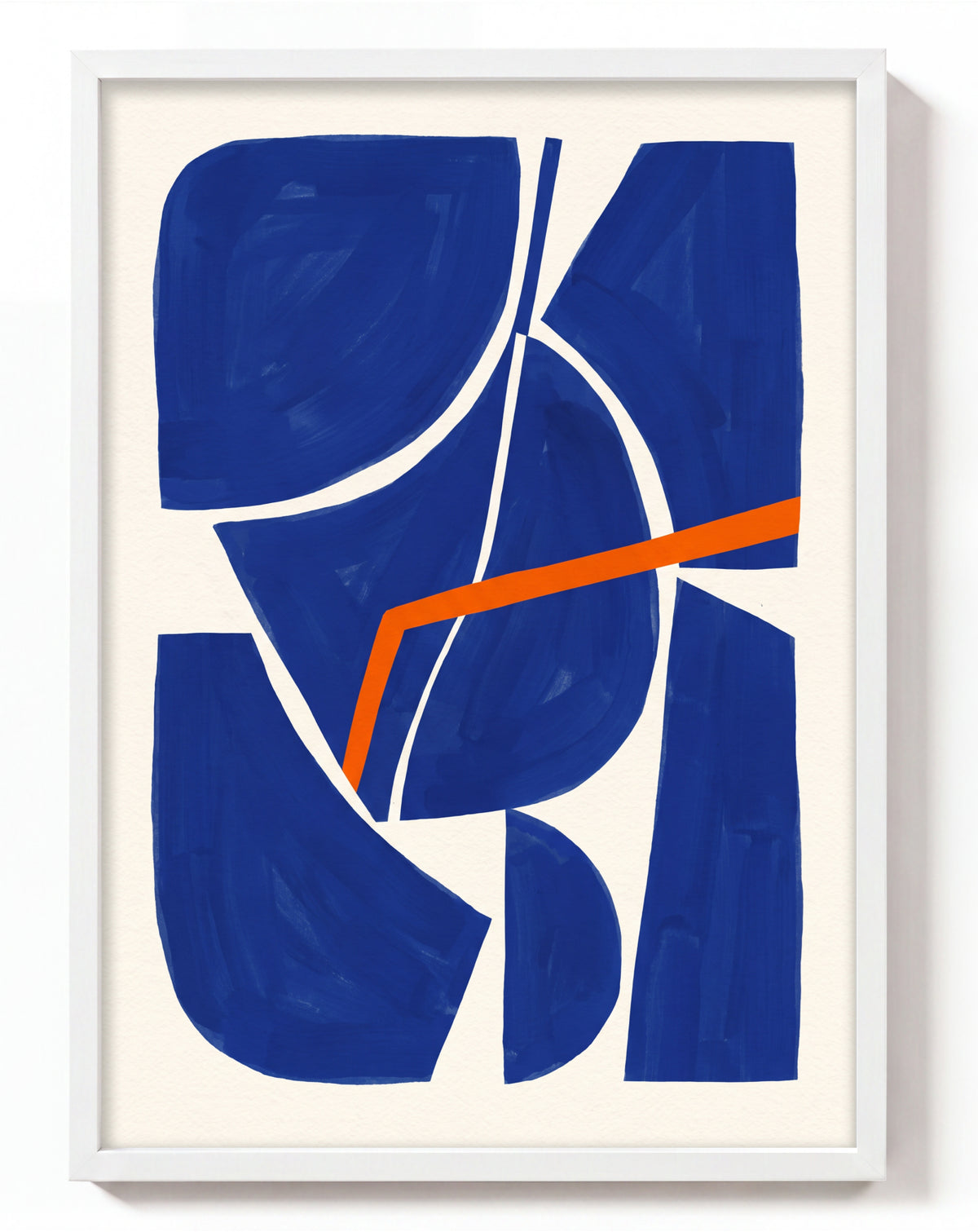 Abstract Blue