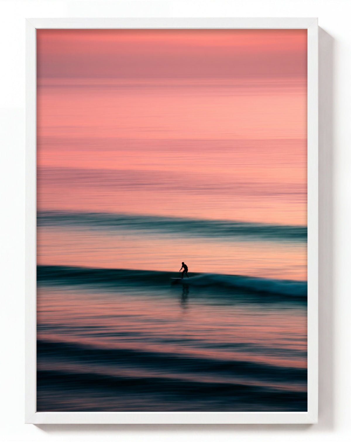 Surfer At Sunset