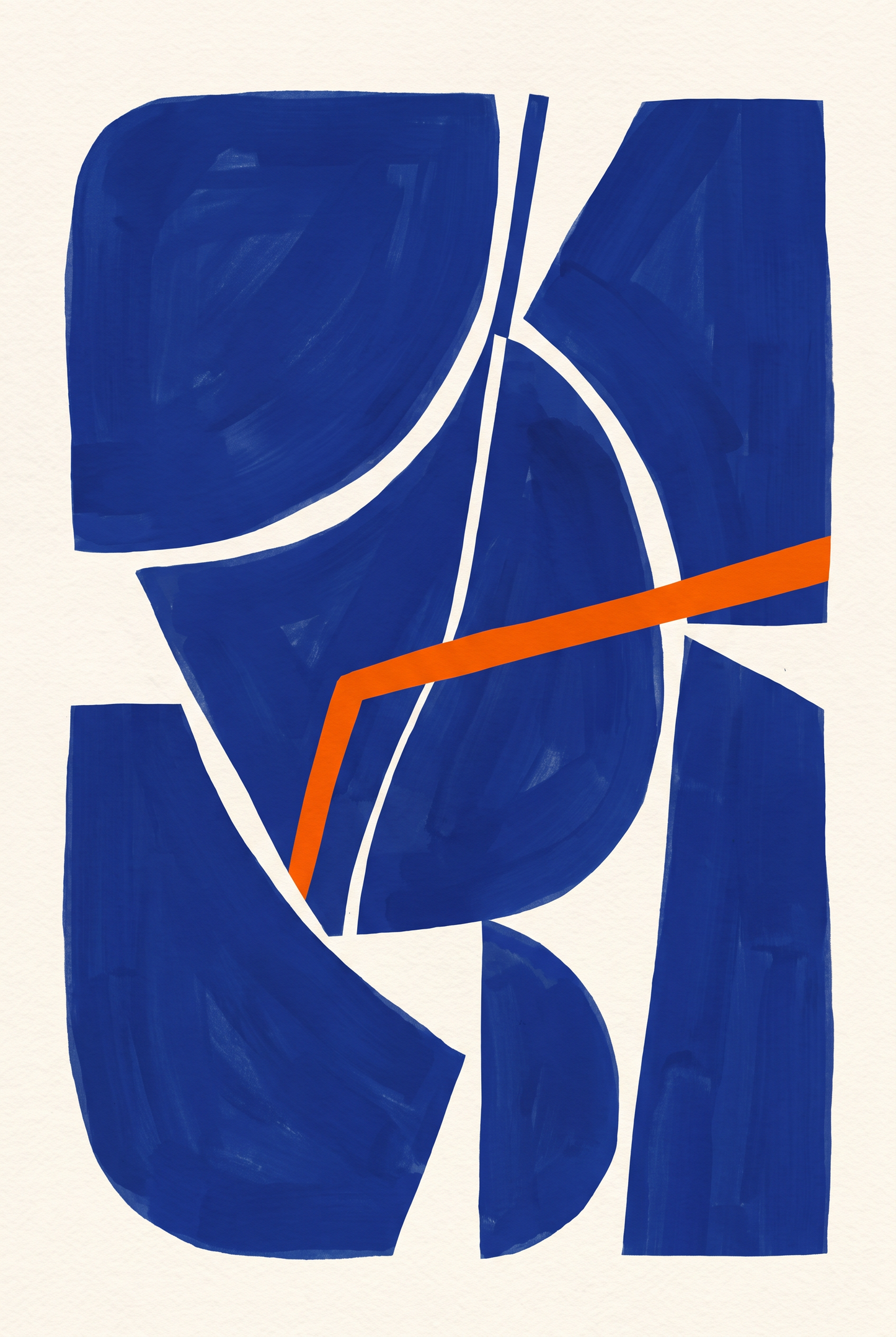 Abstract Blue
