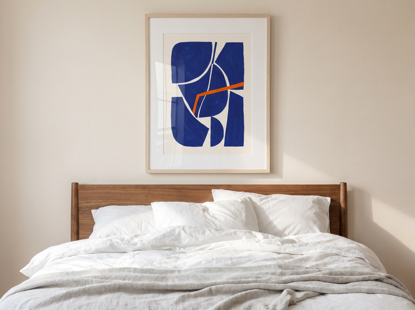 Abstract Blue