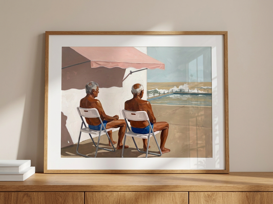 Two Tanned Men