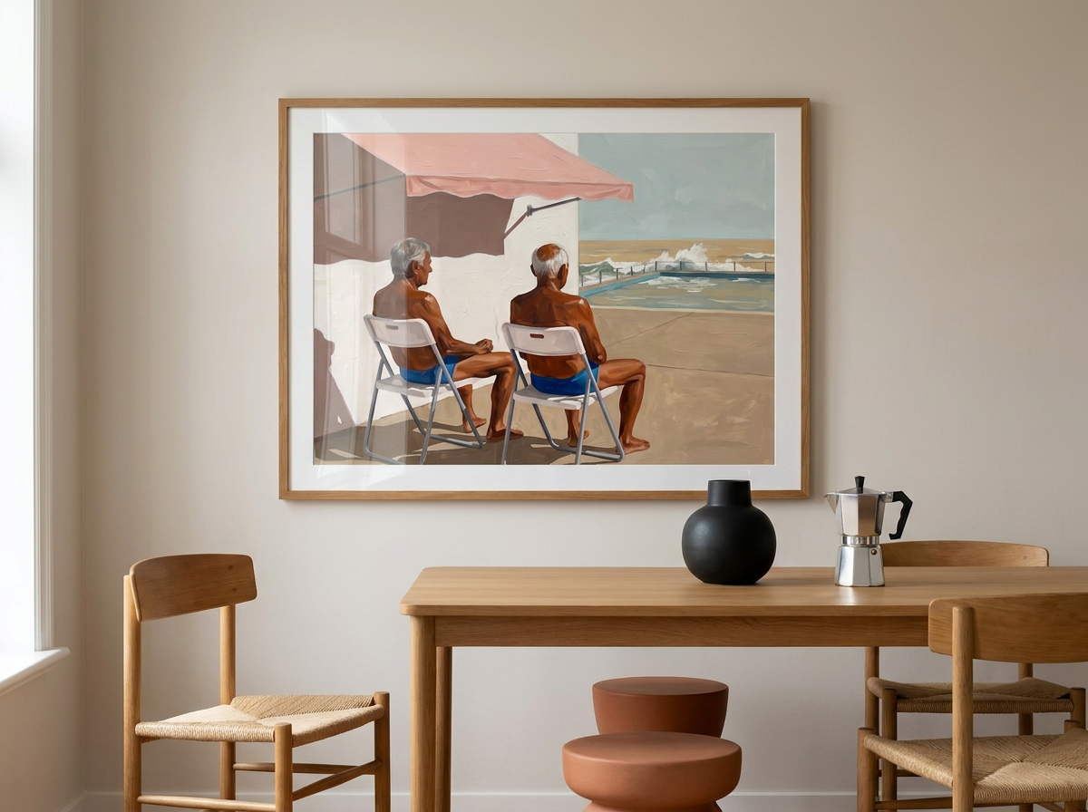 Two Tanned Men